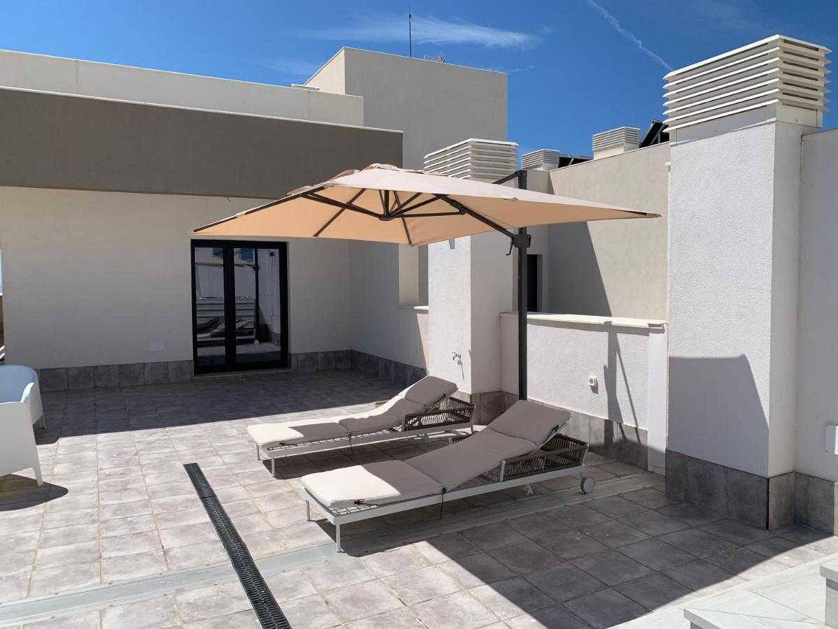 Ferienwohnung Penthouse With Wide Terrace Next To The Ocean Huelva Exterior foto