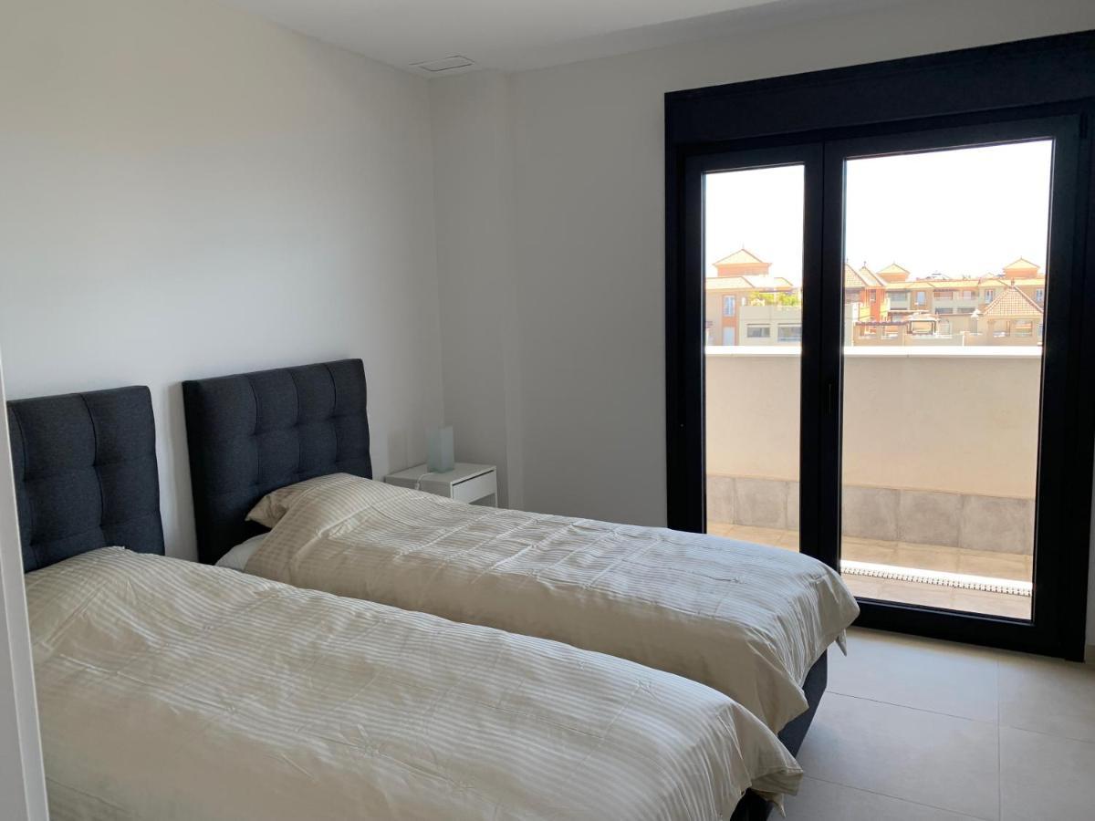 Ferienwohnung Penthouse With Wide Terrace Next To The Ocean Huelva Exterior foto